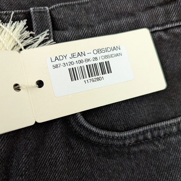 BNWT Doen Lady Jeans Obsidian Size 28 - Picture 5 of 7